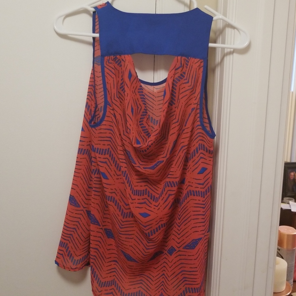 Scoop Back Freebird Sheer Tank